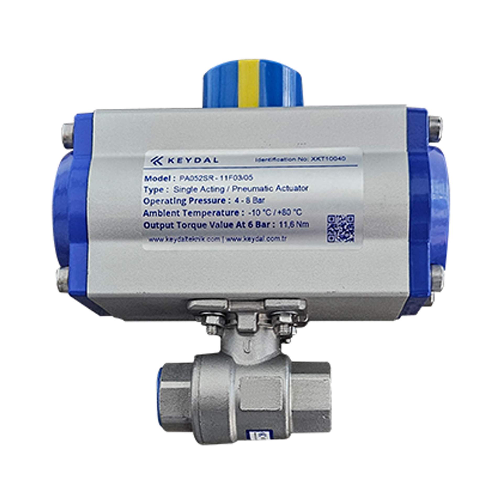 Elektrik Aktüatörlü Küresel Vana